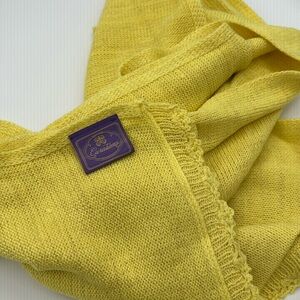 NWOT CURATIONS Caravan Yellow Metallic Scarf - Super cute!!